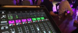 live music event - iPad control