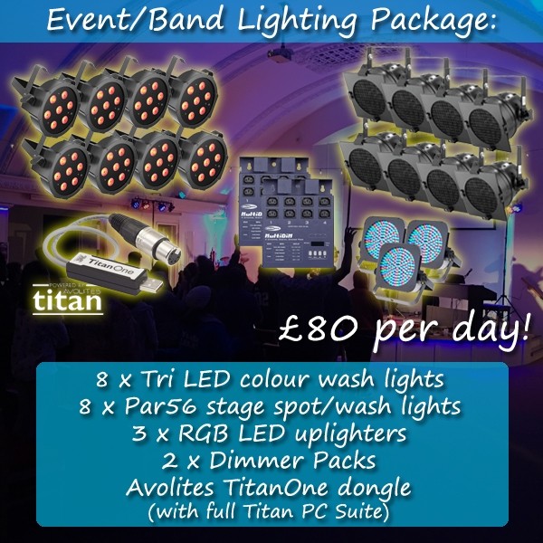 Event lighting package