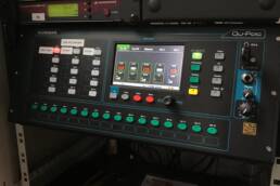 PA installation in church